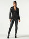 Hooded Blazer - Black-Blazer-Blanc Noir-XS-Black-Urbanheer