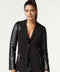 Hooded Blazer - Black-Blazer-Blanc Noir-XS-Black-Urbanheer