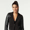 Hooded Blazer - Black-Blazer-Blanc Noir-XS-Black-Urbanheer