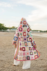 Hooded Granny Crochet Kimono White-Kimono-SAACHI-White-Urbanheer