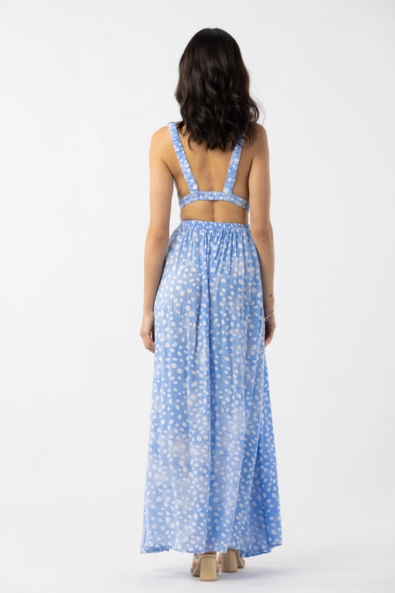 Hope Maxi Dress-Dress-Tiare Hawaii-One Size-Pebbles Chambray-Urbanheer