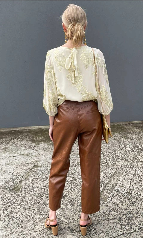 Hoss Matisse Gold Leaf Top-Top-HOSS-8-Urbanheer