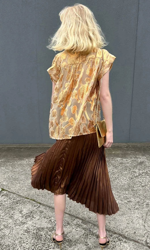 Hoss Mistique Shirt - Caramel Gold Leaf-Shirt-HOSS-6-Urbanheer