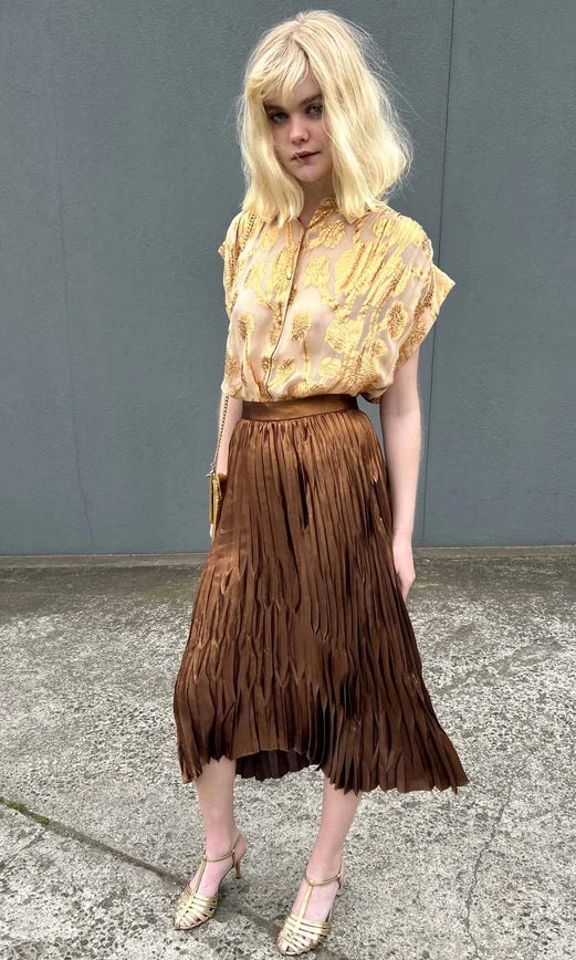 Hoss Mistique Shirt - Caramel Gold Leaf-Shirt-HOSS-6-Urbanheer