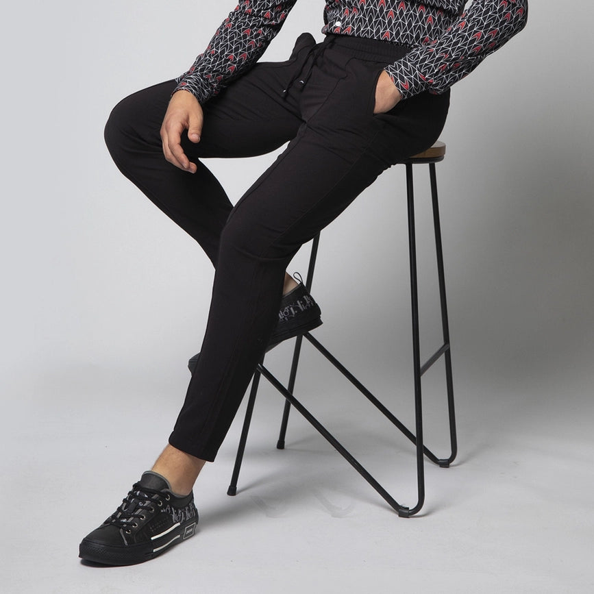 Hudson Trousers-Trousers-RISK studio-28-Black-Urbanheer