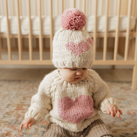 Huggalugs - Sweetheart Crew Neck Sweater Baby & Toddler: 18-24 months