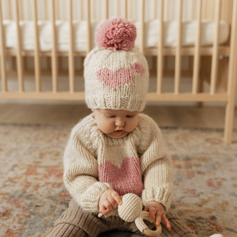 Huggalugs - Sweetheart Crew Neck Sweater Baby & Toddler: 18-24 months