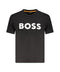 Hugo Boss Black Cotton Men T-Shirt