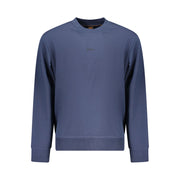 Hugo Boss Blue Cotton Men's Sweatshirt