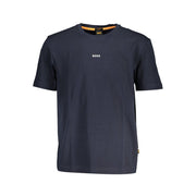 Hugo Boss Blue Organic Cotton Men's T-Shirt
