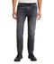 Hugo Boss Gray Cotton Relaxed Fit Jeans