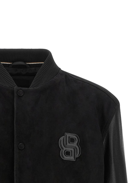 Hugo Boss Leather Bomber Jacket