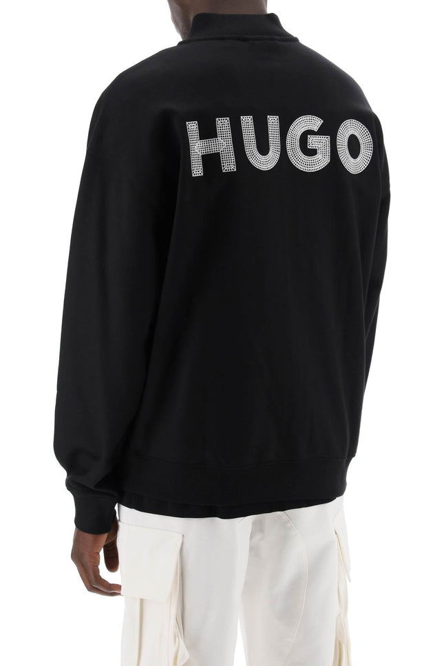 Hugo embroidered logo sweatshirt by-men > clothing > t-shirts and sweatshirts > sweatshirts-Hugo-Urbanheer