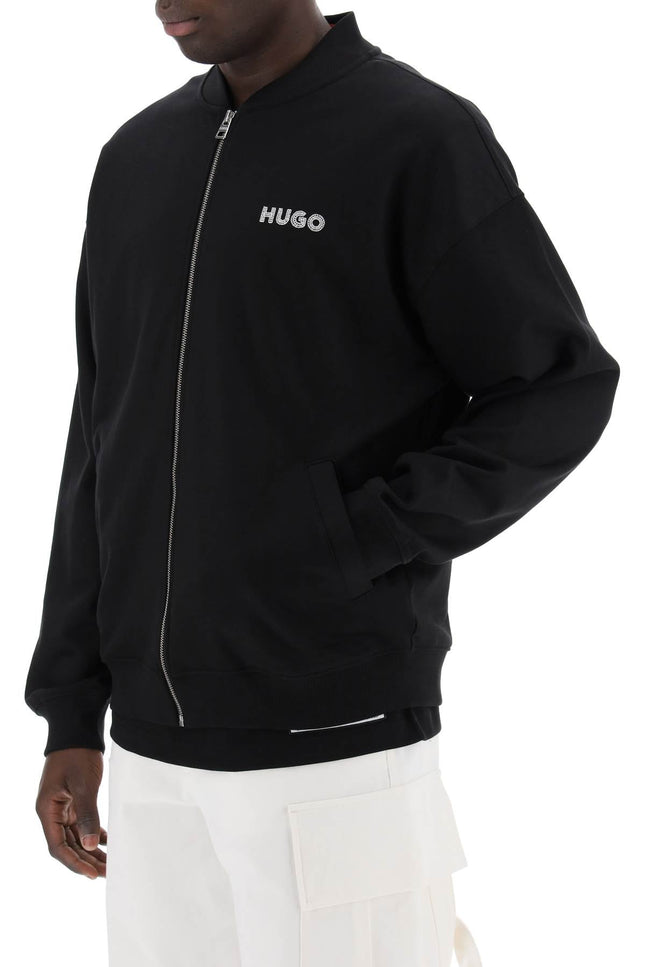 Hugo embroidered logo sweatshirt by-men > clothing > t-shirts and sweatshirts > sweatshirts-Hugo-Urbanheer