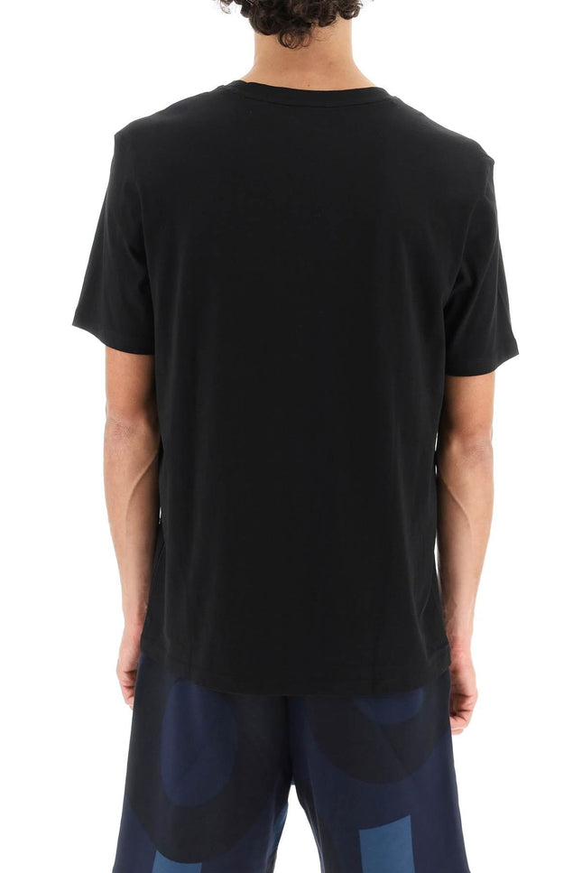 Hugo Oversized T-Shirt With Logo-men > clothing > t-shirts and sweatshirts > t-shirts-Hugo-Urbanheer