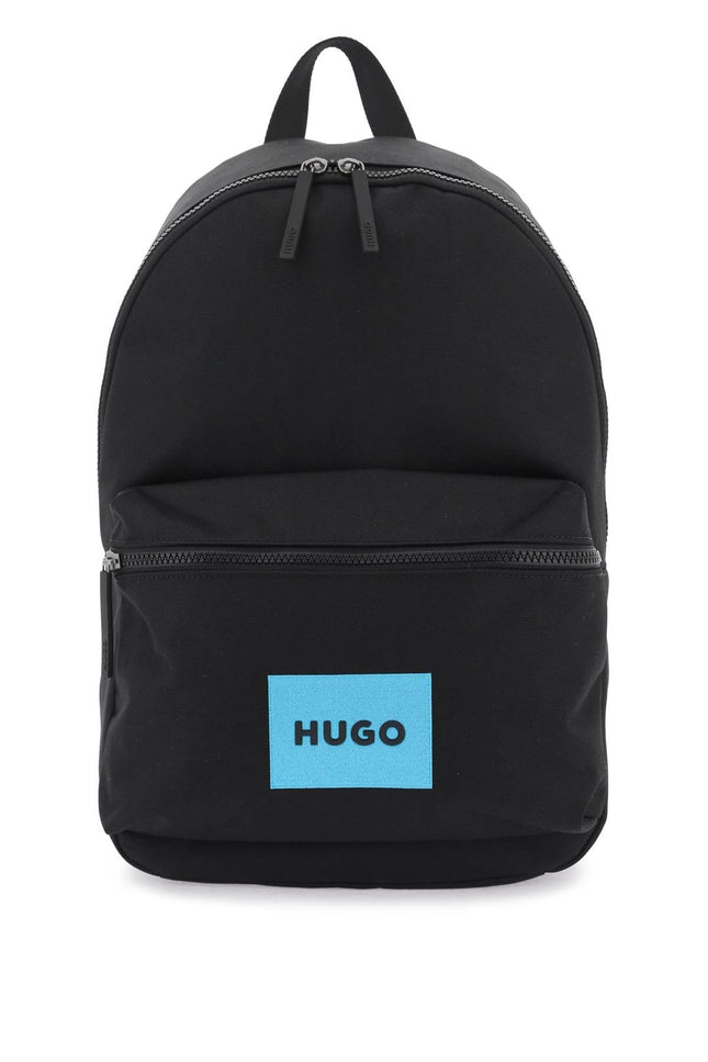 Hugo recycled nylon backpack in-men > bags > backpacks-Hugo-os-Black-Urbanheer