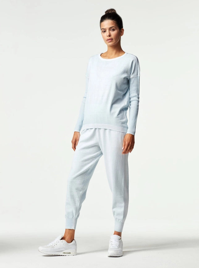 Huntress Boyfriend Sweater BALLAD BLUE-Sweater-Blanc Noir-XS-BALLAD BLUE-Urbanheer