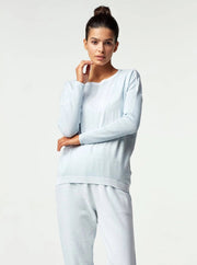 Huntress Boyfriend Sweater BALLAD BLUE-Sweater-Blanc Noir-XS-BALLAD BLUE-Urbanheer