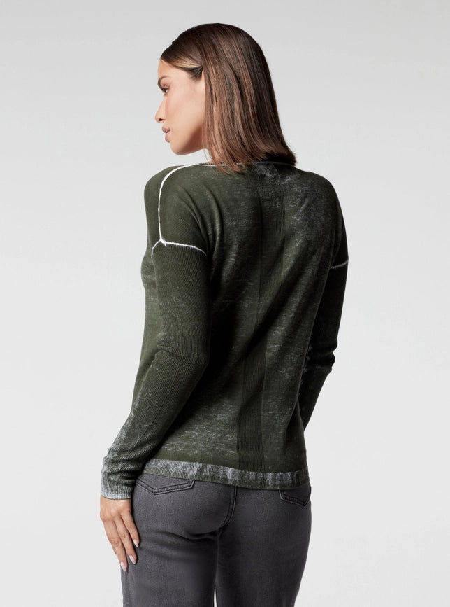 Huntress Boyfriend Sweater RIFLE GREEN-Sweater-Blanc Noir-S-RIFLE GREEN-Urbanheer