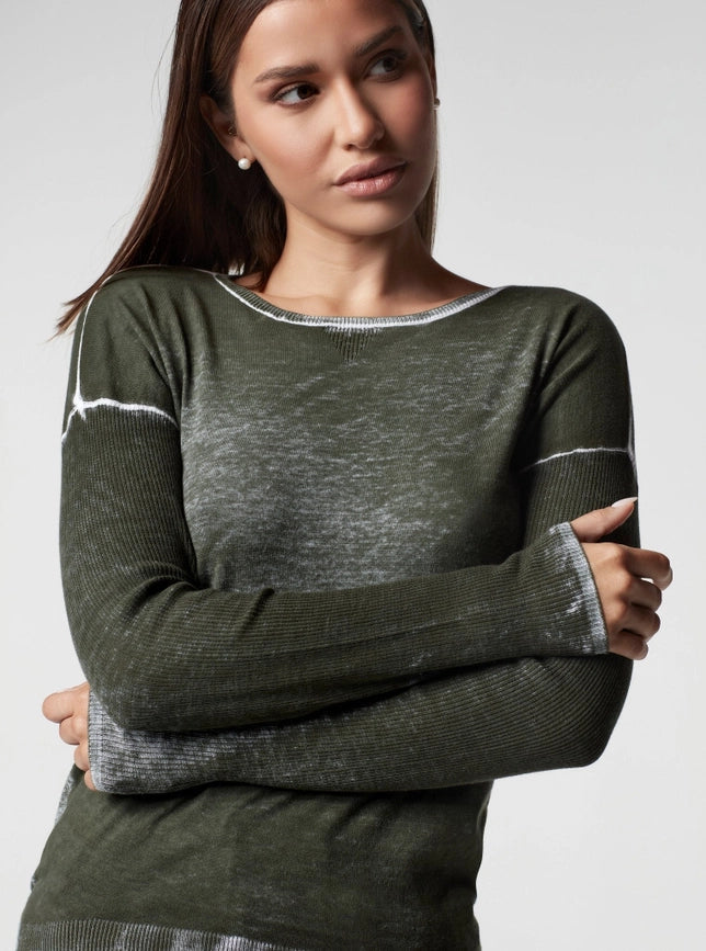 Huntress Boyfriend Sweater RIFLE GREEN-Sweater-Blanc Noir-S-RIFLE GREEN-Urbanheer