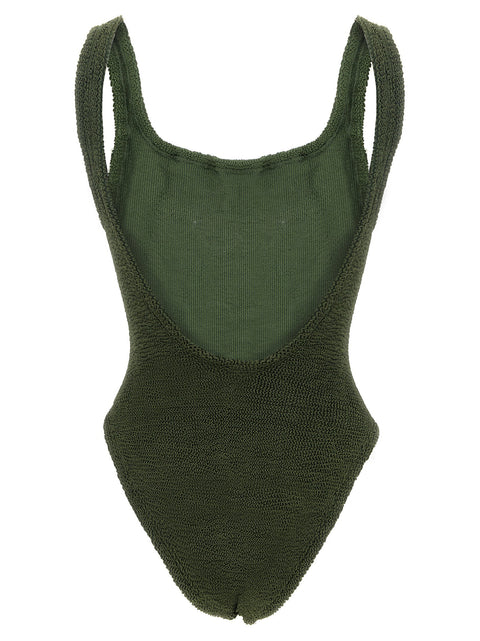 Hunza G Square Neck One-piece Swimsuit