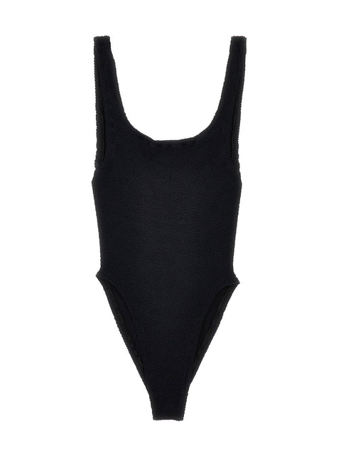 Hunza G Square Neck One-piece Swimsuit
