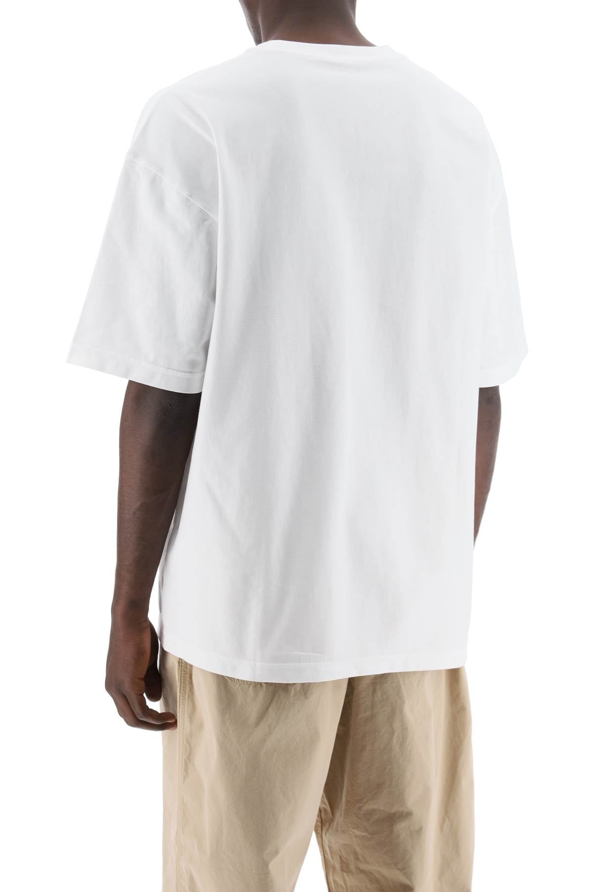 Carhartt Wip Organic Cotton Dawson T-Shirt-T-Shirt-CARHARTT WIP-White-S-Urbanheer