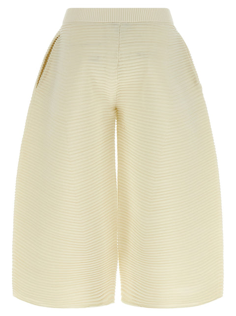 Issey Miyake Corrugated Knit Pants
