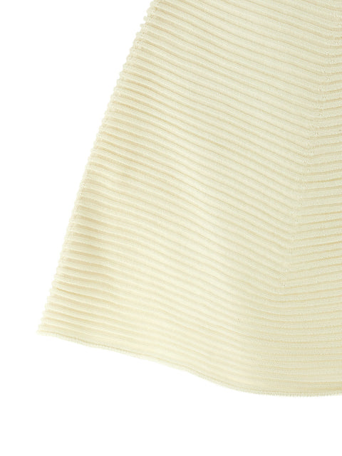 Issey Miyake Corrugated Knit Dress