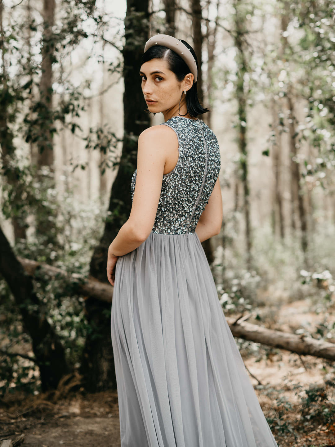 IRIA MAXI CLASSIC GREY-VESTIDOS LARGOS-Ceylan Bcn-GREY-XXS-Urbanheer