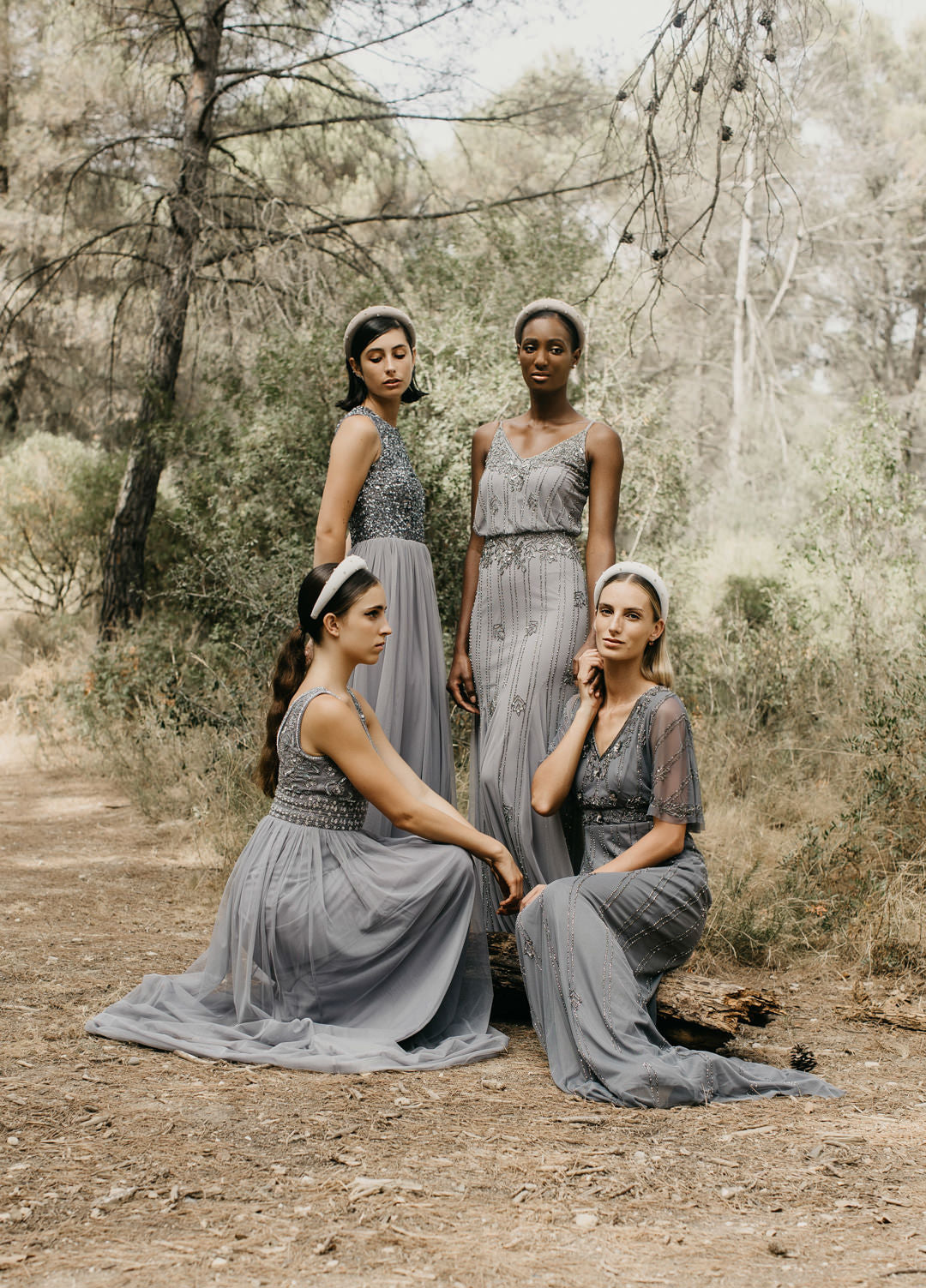 IRIA MAXI CLASSIC GREY-VESTIDOS LARGOS-Ceylan Bcn-GREY-XXS-Urbanheer