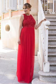 IRIA MAXI RED-VESTIDOS LARGOS-Ceylan Bcn-RED-M-Urbanheer