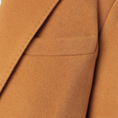 ISABEL MARANT Camel wool blend coat