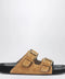 ISABEL MARANT Lennyo sandals in hazelnut suede