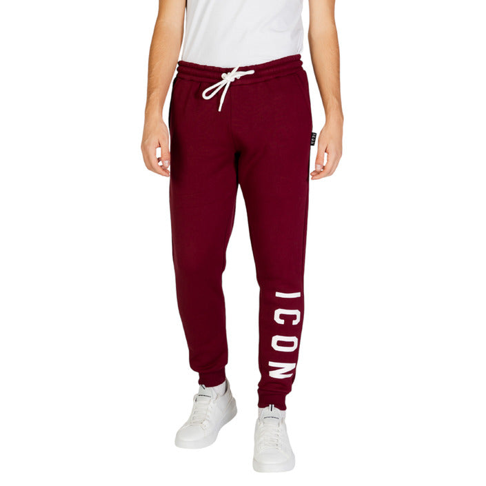 Icon Men Trousers-Clothing Trousers-Icon-bordeaux-XS-Urbanheer