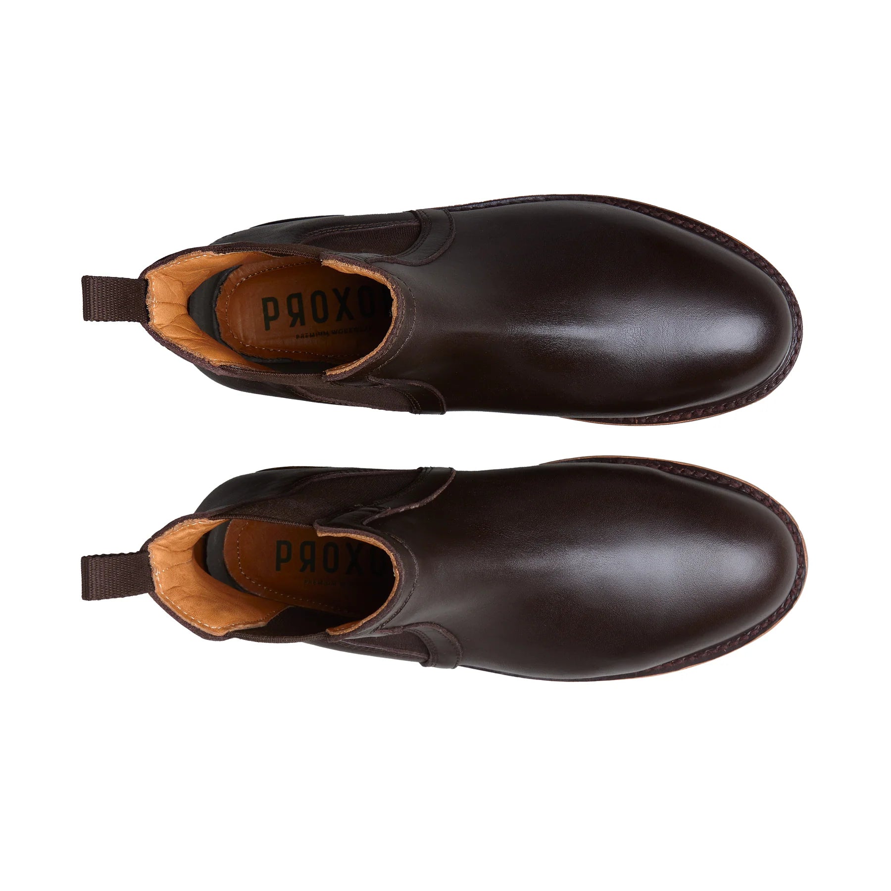 Icon Steel Toe Chelsea Boot Brown