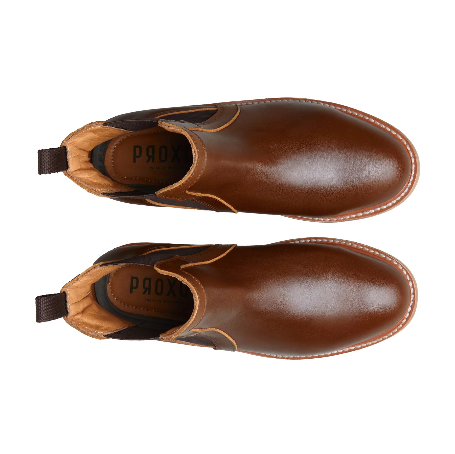 Icon Steel Toe Chelsea Boot Icon Amber