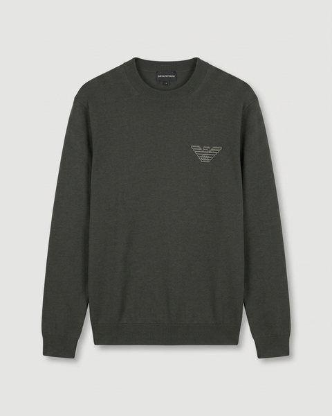 Emporio Armani Long Sleeve Knit Sweater