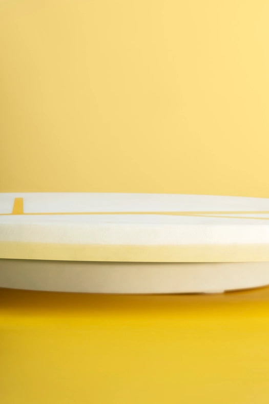 Infinia Marble Lazy Susan, 16"-Turn table-GAURI KOHLI-16 x 16 x 2 in (40.6 x 40.6 x 5.1 cm)-Urbanheer