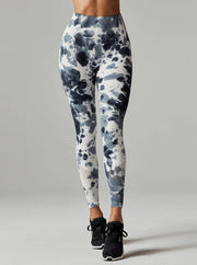Infinity High Rise Legging-Legging-Blanc Noir-S-Grey Tie Dye-Urbanheer