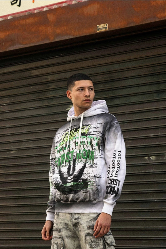 Intellectual Property Sprayed Hoodie-Hoodie-First Row-S-White-Urbanheer