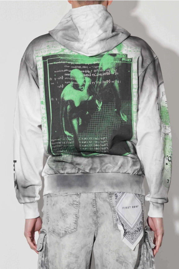 Intellectual Property Sprayed Hoodie-Hoodie-First Row-S-White-Urbanheer