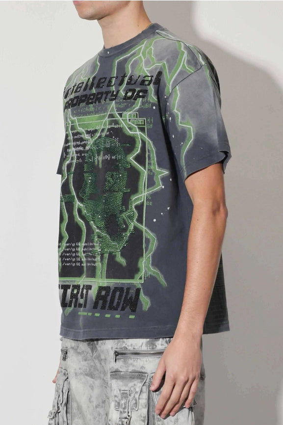 Intellectual Property Washed Tee-Tee-First Row-M-DK Grey-Urbanheer