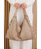 Intrecciato (Braided) Shoulder Beige-Shoulder bag-MILIO MILANO-ONE SIZE-Urbanheer