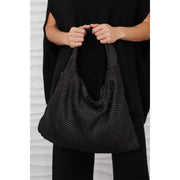 Intrecciato (Braided) Shoulder-Shoulder bag-MILIO MILANO-ONE SIZE-Black-Urbanheer