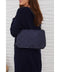 Intrecciato (Braided) Shoulder/Crossbody Bag Navy-Shoulder/Crossbody Bag-MILIO MILANO-ONE SIZE-Urbanheer