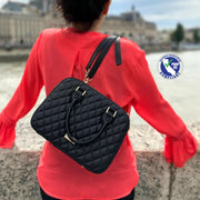 Ipad Handbag Tablet Bag - Vegan Leather Embroidered Dimond-Tablet Bag-MOOV-11.8 x 9.3 x 4.8 in (30 x 23.6 x 12.2 cm)-Red-Urbanheer