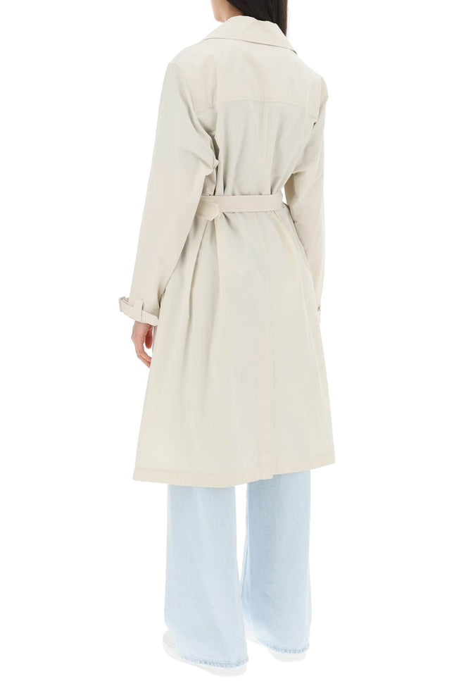 'Irene' Double-Breasted Trench Coat-women > clothing > outerwear > trench coats and rain coats-A.P.C.-38-Beige-Urbanheer
