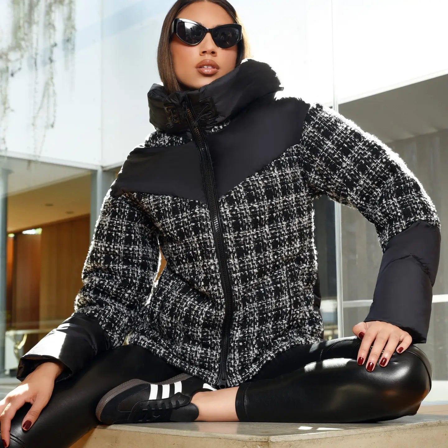 Irina Boucle Puffer