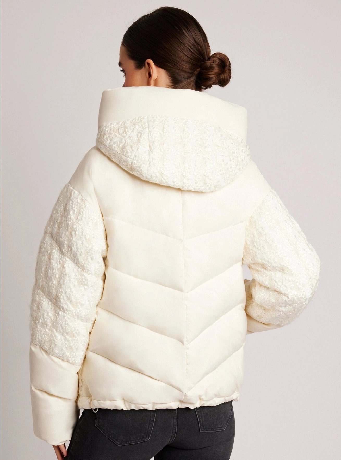 Irina Boucle Puffer Gold Trims